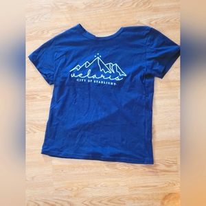 Navy Blue Graphic T-Shirt